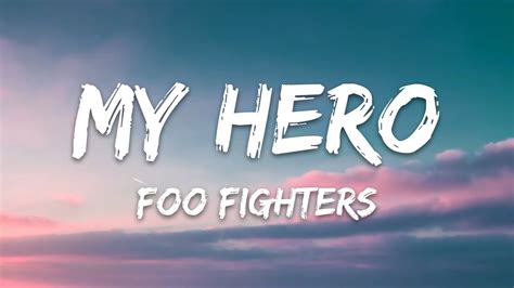 my hero cifra|letra my hero foo fighters.